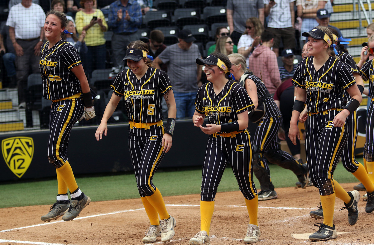 Cascade Marist Catholic 4A softball final Dan Brood 43